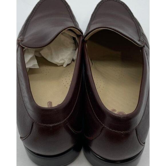 SAS Men's Venetian Slip On Loafers Brown Leather Size 11.5 M New Excellent - Picture 3 of 7